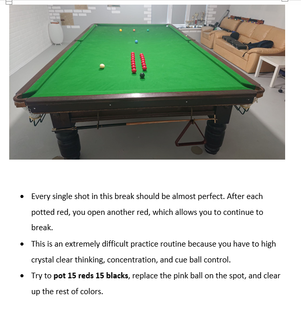 Break building/147 practice routines + Coaching - Image 2